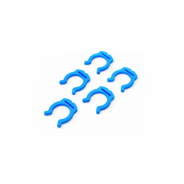 truu Sicherungsclip Set, blau (5 Stck.)